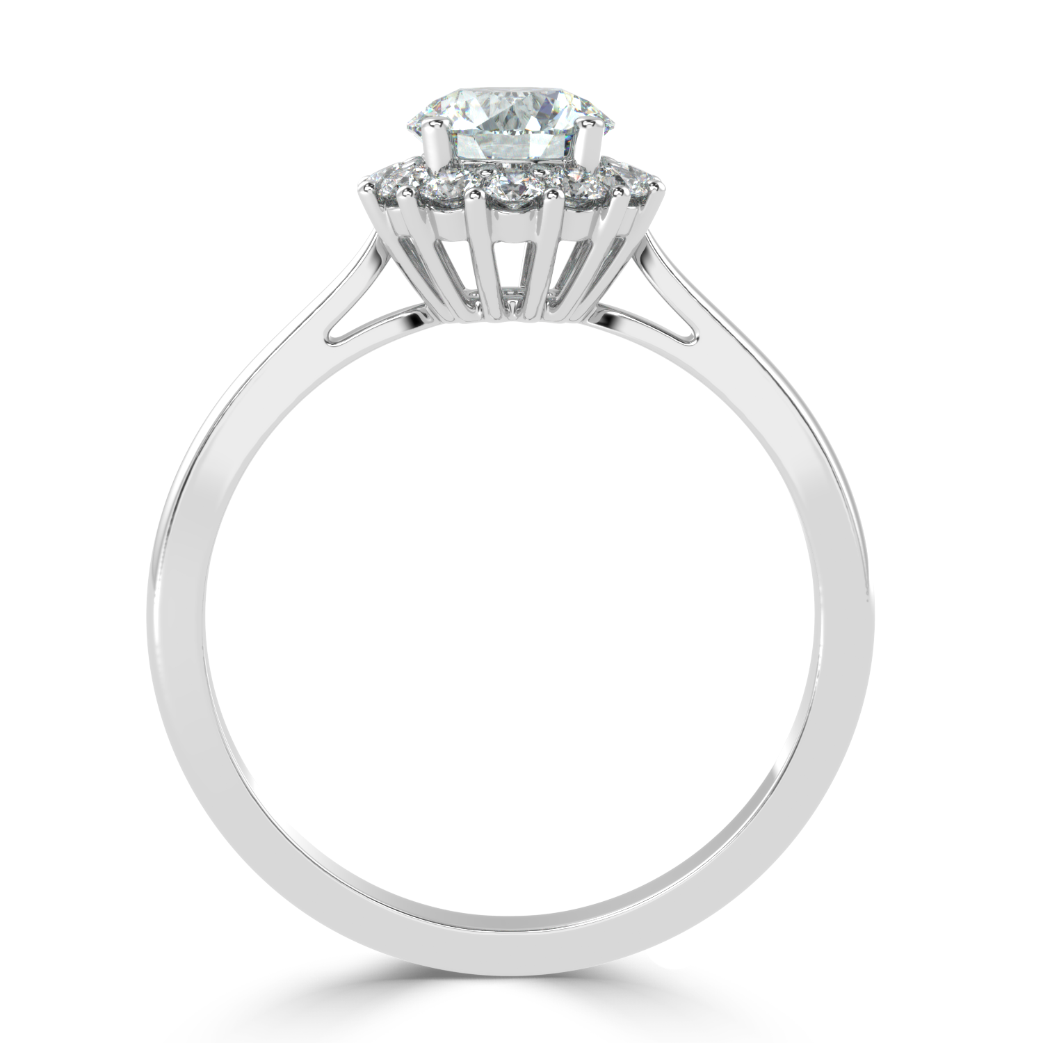 1.4 Carat I Color VS1 Clarity Diamond Studded Natural Diamond Ring.